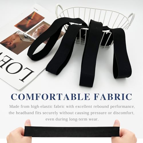 Gmlawsc Elastic Wig Bands for Lace Melting 4PCS Adjustable Edge Wrap