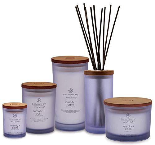 Serenity + Calm Lavender Thyme Scented Candles 8.8oz 2-Pack