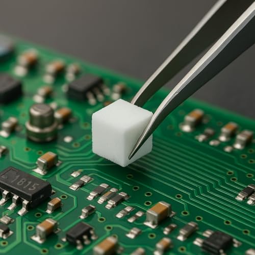 PolarTronix PCB Cleaning Sponges - 1000 Pcs Antistatic Solder Flux Pads