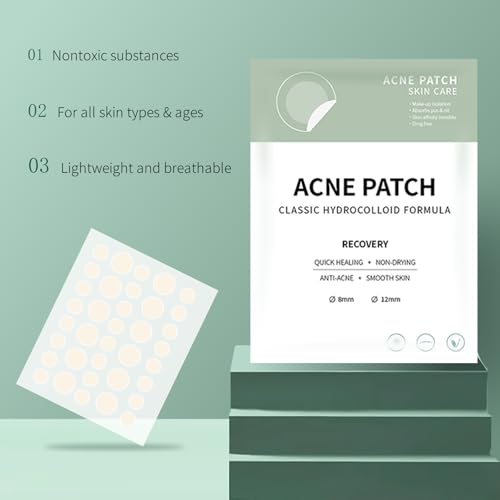 Safirst Hydrocolloid Acne Patches 36 Count Invisible Blemish Spot Stickers