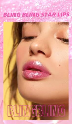 URQT Color Changing Lip Glow Oil & Plumping Glitter Tint