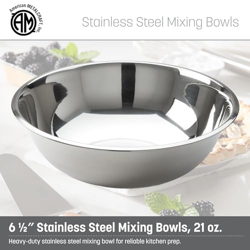 3/4 qt Stainless Steel Mixing Bowl - High-Quality Kitchen Essential