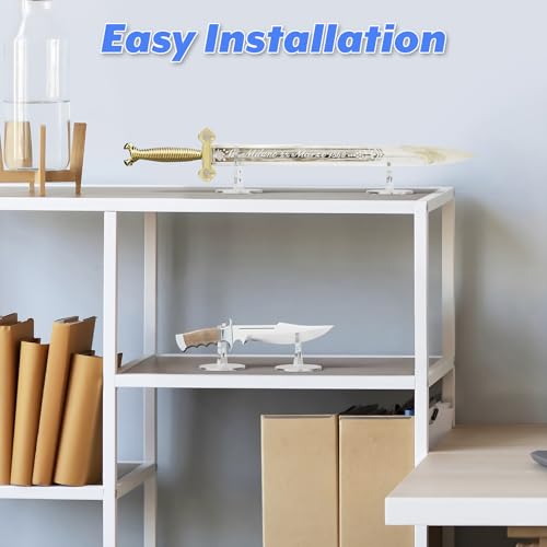 Acrylic Knife Display Stand - Adjustable Holder for Blade Collection