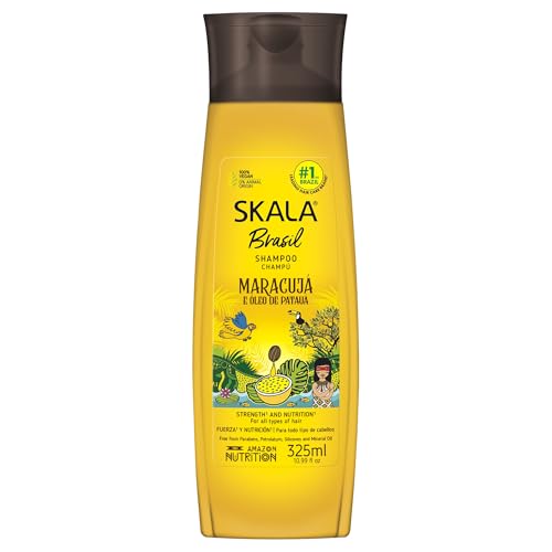 SKALA Brasil Maracujá & Patauá Shampoo 10.99 oz - Sulfate-Free Vegan Hair Care