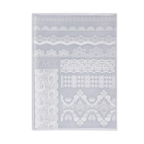 Sinbana 3D Lace Silicone Nail Mold for Y2K Manicure DIY Art