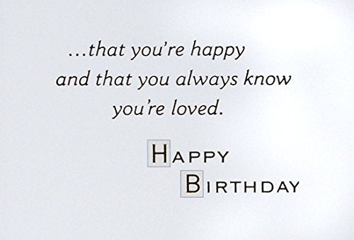 Hallmark Birthday Card for Son - For You, Son - Flowers Design with Gems