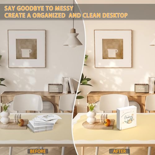 SILUT Acrylic Napkin Holder - 2 Pack Clear Table Dispenser