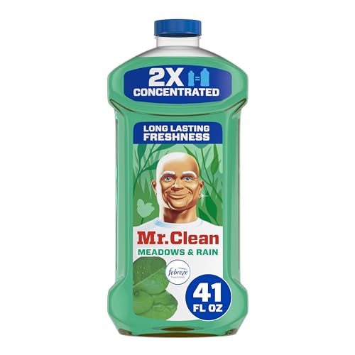 Mr. Clean 2X Concentrated All-Purpose Cleaner - Meadows & Rain, 41oz