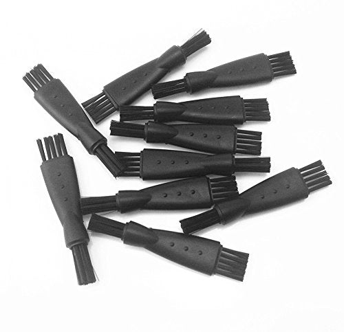 yueton 10pcs Double Ended Electric Shaver Razor Cleaning Brushes