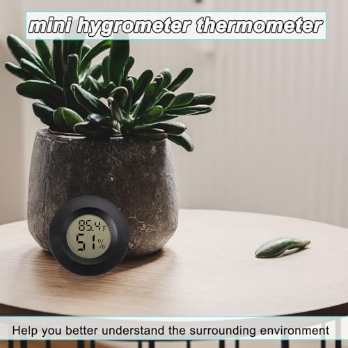 Digital Hygrometer Thermometer - 2 Pack Mini Humidity Meter
