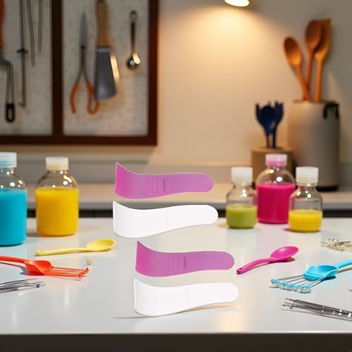 WLngtv 20 Pcs Plastic Waxing Spatulas and Face Mask Applicators
