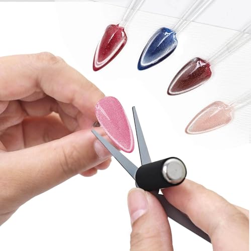 WEILUSI French Cat Eye Magnet Set with Y-Shaped Iron & Cylinder Wand