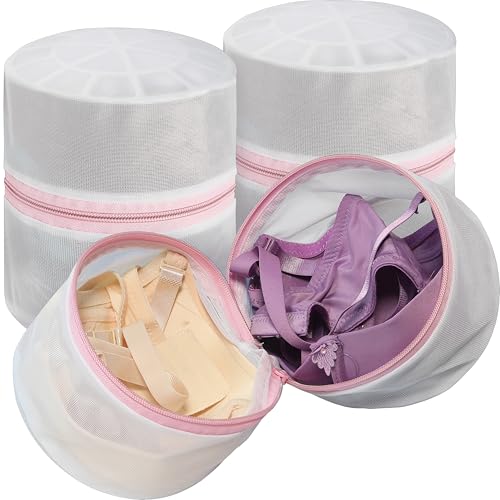 Simple Houseware Premium Bra Wash Bags - 3 Pack, Structured Mesh Protector