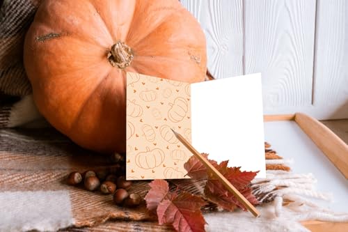 Pumpkin Birthday Card - Have A Pumptastic Birthday | 4" x 6"