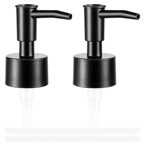 Leak Proof Soap Pump Replacement for 28/400 Bottles - 2 Pack