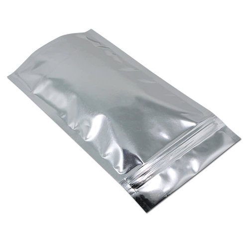 FERENLI 1000 Pieces Stand Up Clear for Zip Resealable Aluminum Lock Mylar Foil Plastic Packaging Bag Zipper Lock Heat Seal with Tear Notch Long Term Food Storage (3.5x5.5 inch)