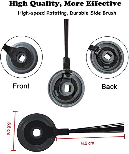 Shark Robot Vacuum Side Brush Replacement Kit - 6 Pack