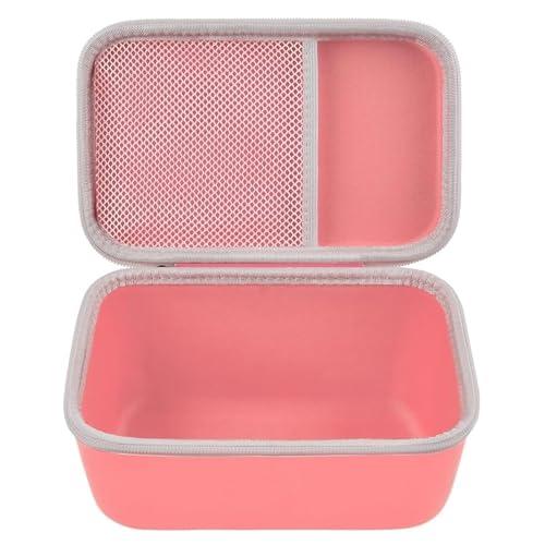 GWCASE Case Compatible with Newbealer/for Sunbeam Hot-2-Trot/for Oliso M3Pro M2 Mini Travel Iron for Sewing, Carrying Holder for Small Craft Quilting Irons with Steam& Silicone Rest (Box Only)- Coral