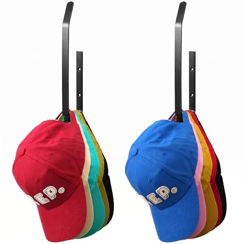 Kyrupsy Hat Organizer - 2 Pack Baseball Cap Storage Rack