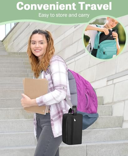 Neverwhy Insulated Small Lunch Bag, 3L Leak-Proof Snack Bag for School & Travel