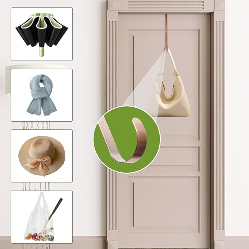 14-Inch Bronze Wreath Hanger for Front Door – Sturdy Over Door Hook