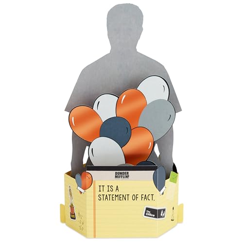 Hallmark The Office Dwight Schrute 3D Pop-Up Birthday Card