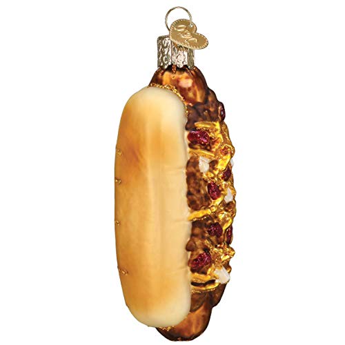 Chili Cheese Dog Christmas Ornament - Handcrafted Holiday Decoration