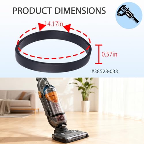 Hoover Elite Rewind Plus Vacuum Belts - 3-Pack Replacement for UH70102 UH70105 UH70106 UH70107 UH70110 UH70147 UH70210