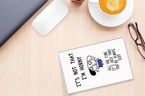 Joycard Funny Anniversary & Birthday Cards - Naughty Valentine's Card