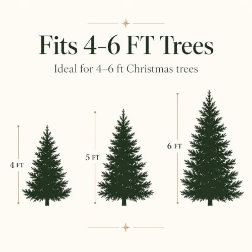 36 Inch White Christmas Tree Skirt with Plush Faux Fur - Festive Holiday Decor