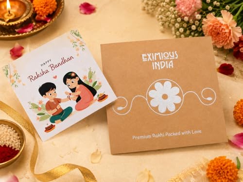 Evil Eye Bracelet Set for Brother - Rakhi Gift with Card