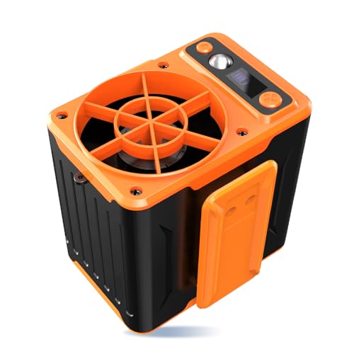 AOJLZF Portable Waist Fan F13-10000mAh - 4-Speed Hands-Free Neck Fan