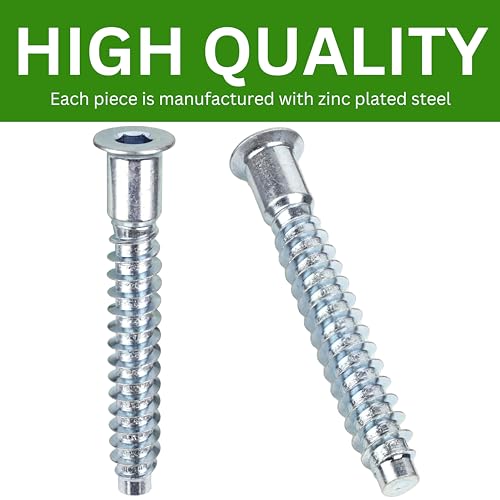 Replacement Screws for IKEA Part #100214 - Zinc Plated Steel (Pack of 12)