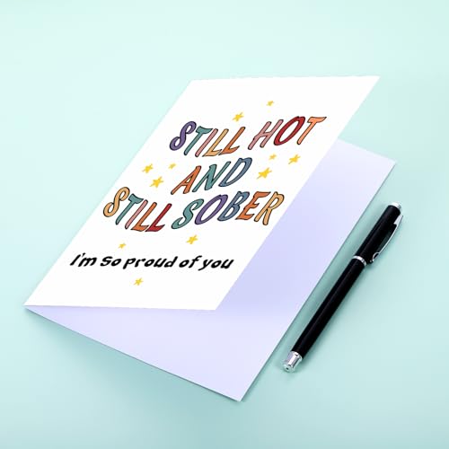Sobriety Gift Card for Men & Women - Celebrate Recovery Milestones