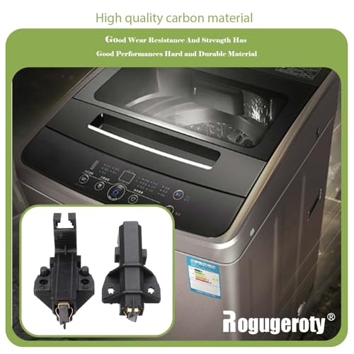 Motor Carbon Brushes for Whirlpool AWM325 AWM326 - 2 Pack