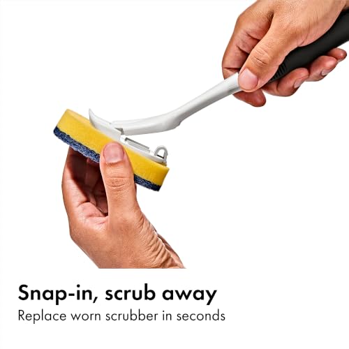 OXO Good Grips Dish Scrub Refills – 4-Pack Replacement Scrub Heads