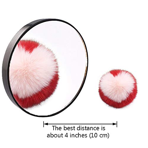 TTSAM 10X Magnifying Makeup Mirror with Suction Cups - 3.5"