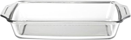 Anchor Hocking 3 Quart Glass Baking Dish - Insulated Carrier with Lid & Hot/Cold Pack