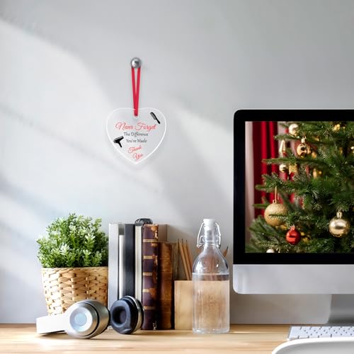 Acrylic Hairdresser Ornament - Inspirational Gift for Stylists