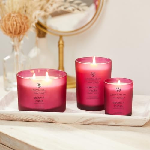 Chesapeake Bay Candle Dream & Inspire Scented Soy Wax Candle, 8.8oz Jar