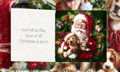 Dog Advent Calendar with Puppies Poem - Countdown to Christmas, No Chocolate