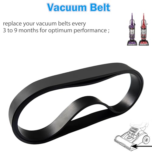 Vacuum Belts for Hoover WindTunnel XL Pet UH71105 & UH71107 - 2 Pack