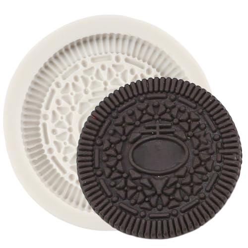 Cookie Chocolate Silicone Mold - Fondant & Candy Baking Mold - Style A