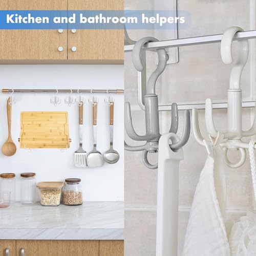 360° Rotatable Tie Hanger Organizer - 2 Piece Set for Closet