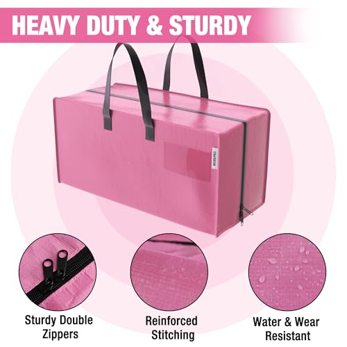 WORKPRO Heavy-Duty Extra Large Moving Bags - 6 Pack with Backpack Straps