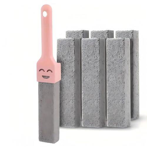 6 Pack Heavy Duty Pumice Stone for Toilet & Multi-Surface Cleaning