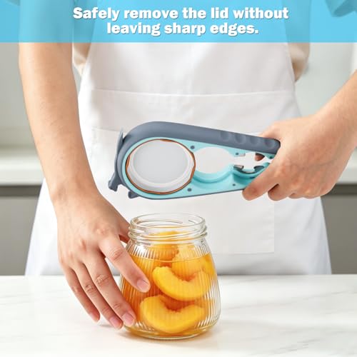 3-Piece Jar Opener Set for Weak Hands - Ergonomic Kitchen Tool