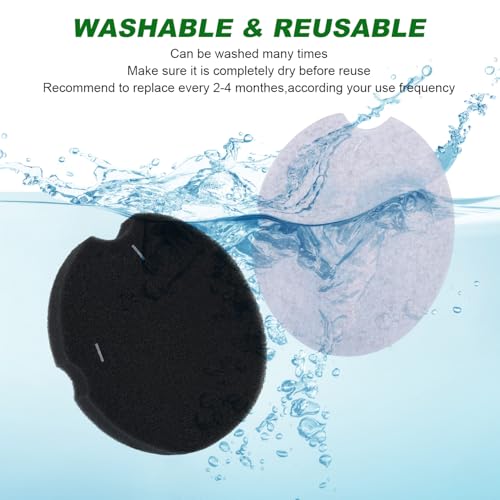 Sgizoku 8 Pack Replacement Vacuum Filters for Bissell PowerForce & Cleanview Upright Vacuums