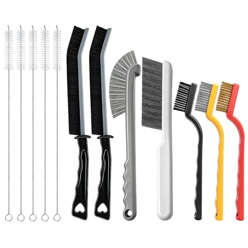 12-Piece Crevice Cleaning Brush Set for Home & Kitchen