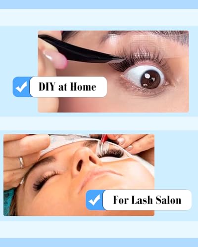 Mavphnee Lash Tape for DIY Eyelash Extensions, 3 Rolls Blue Breathable Microporous Eyelid Tape